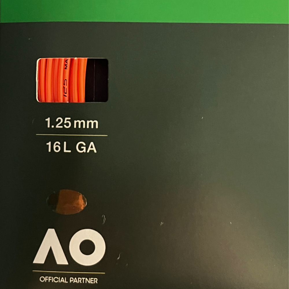 02 set de corda yonex poly tour rev 1 25 laranja