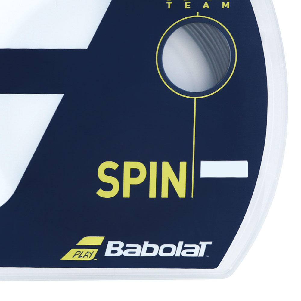 01 set de corda de tenis babolat rpm team 1 25 preto