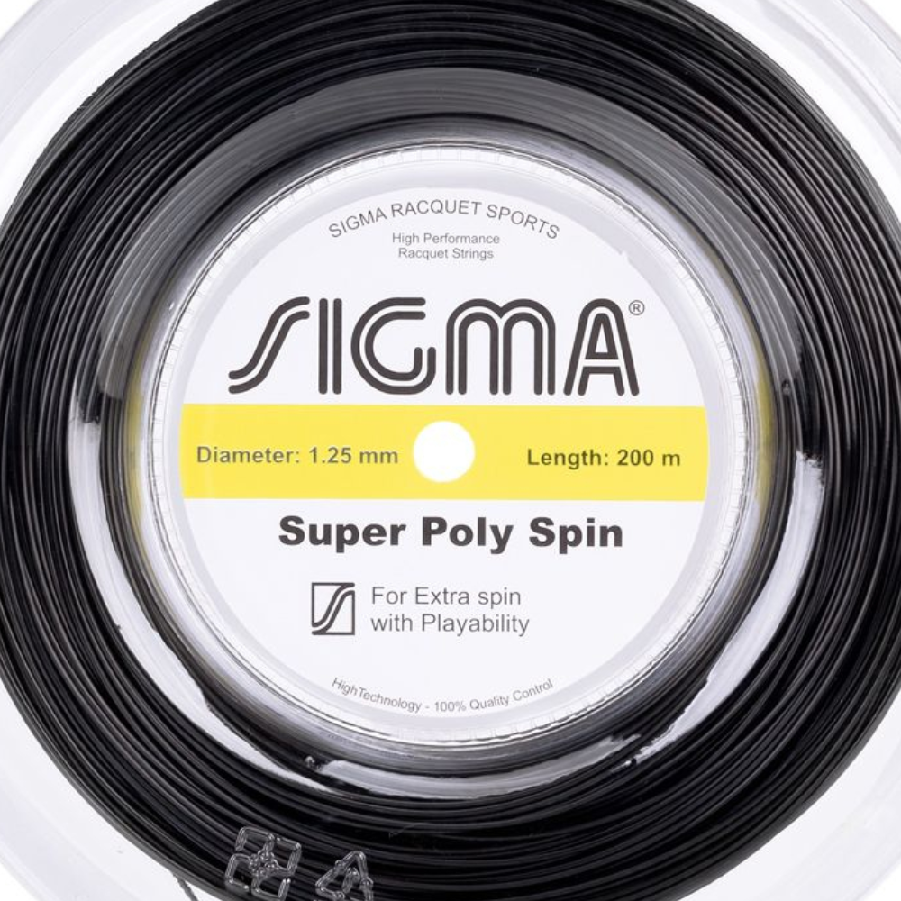 02 rolo de corda de tenis sigma s poly spin 1 25 preto