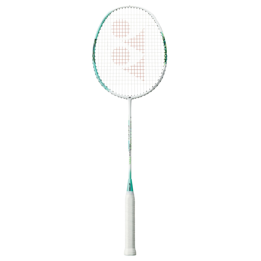 01 raquete de badminton yonex astrox 01 feel bra verd
