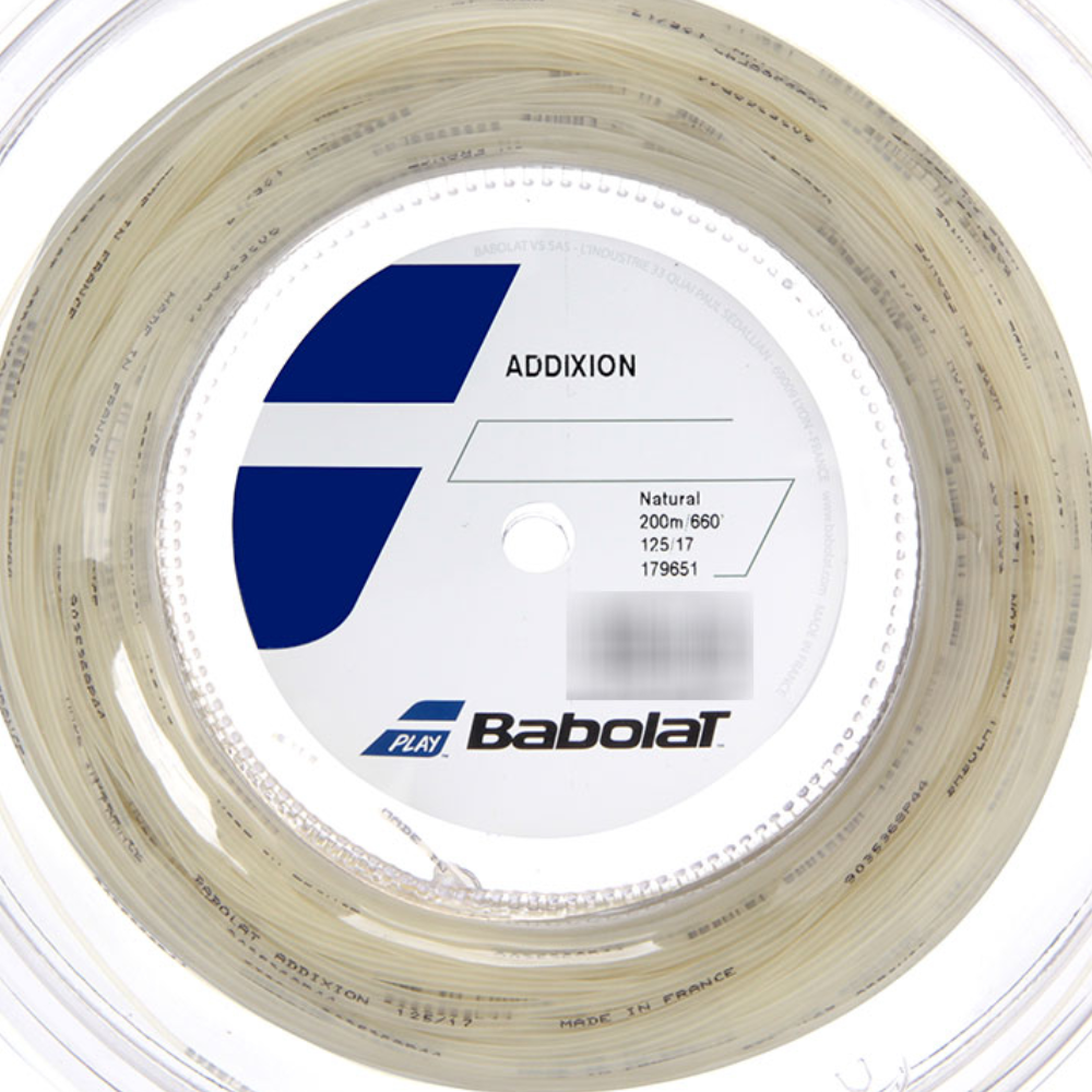 01 rolo de corda de tenis babolat addixion 1 25