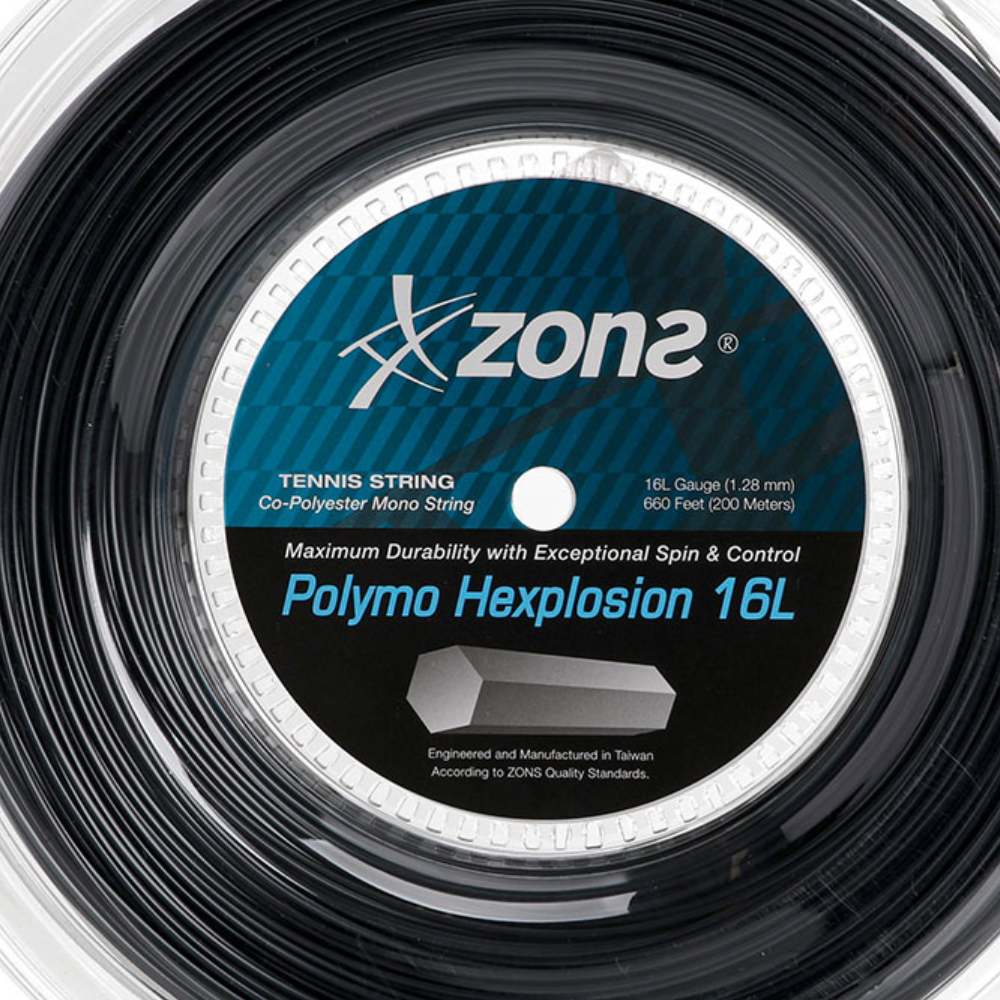 03 rolo de corda de tenis zons polymo hexplosion 16