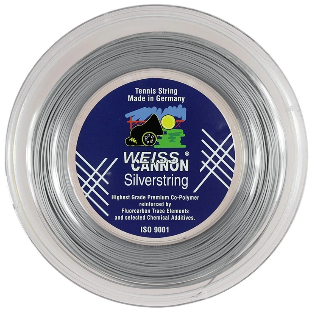03 rolo de corda de tenis weiss cannon silverstring 1 25
