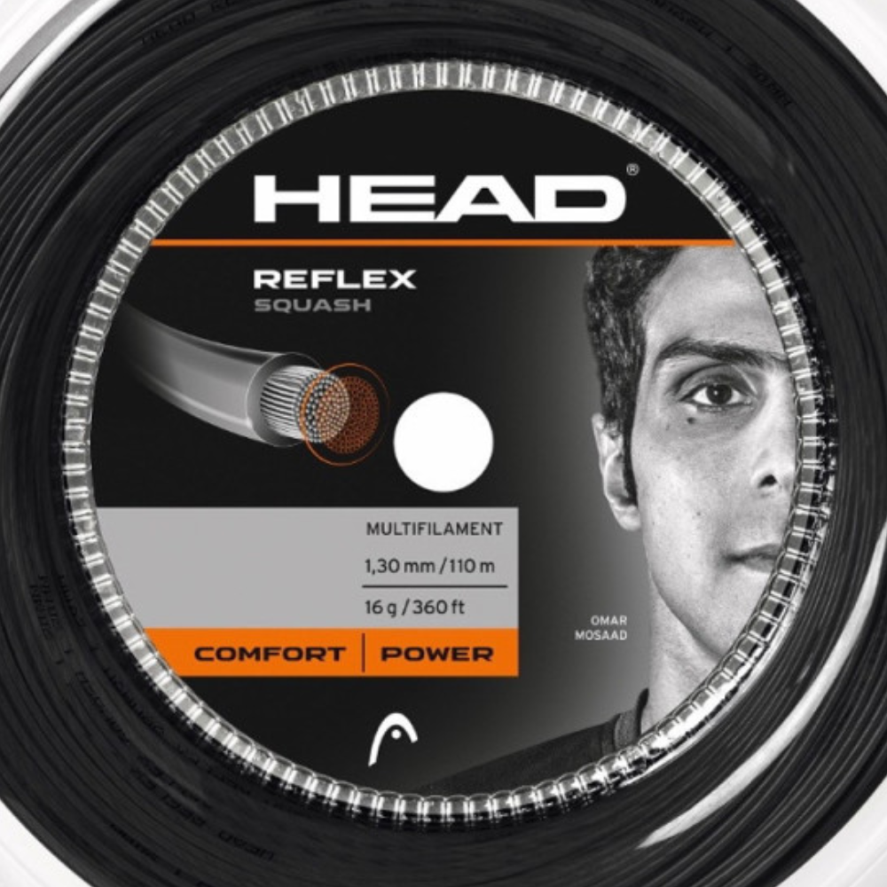 02 rolo de corda de squash head reflex 1 10 preto