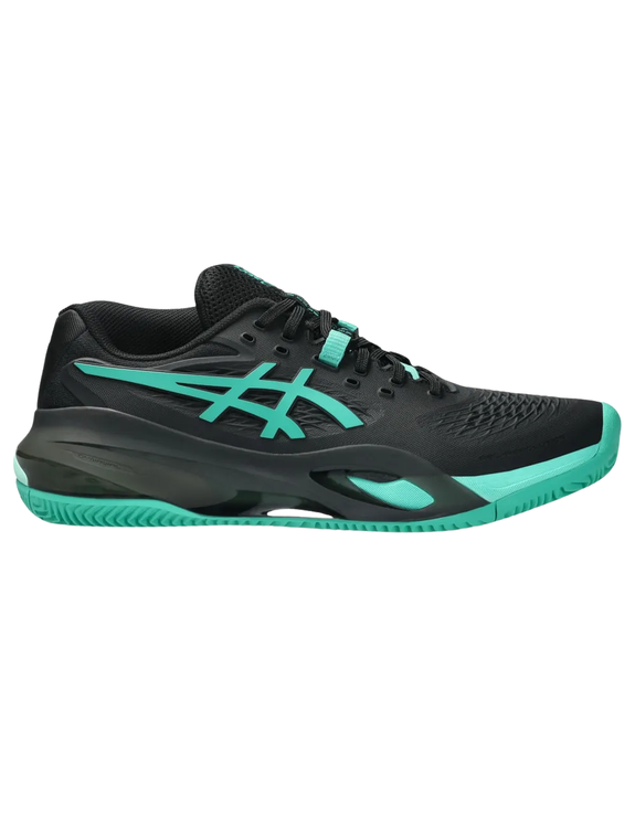 Tênis Asics Gel Resolution X Clay Preto/Verde