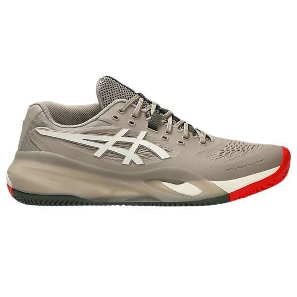 リール Maron Tênis Asics Gel Resolution X Clay Marrom