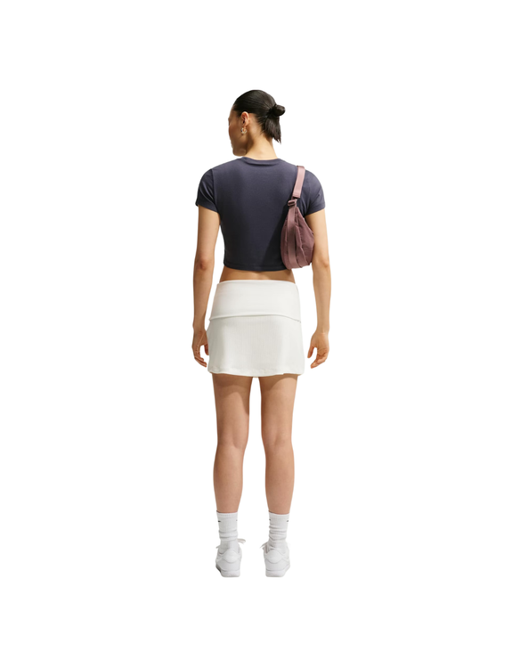 Camiseta Nike Sportswear Chill Knit Cropped Marinho